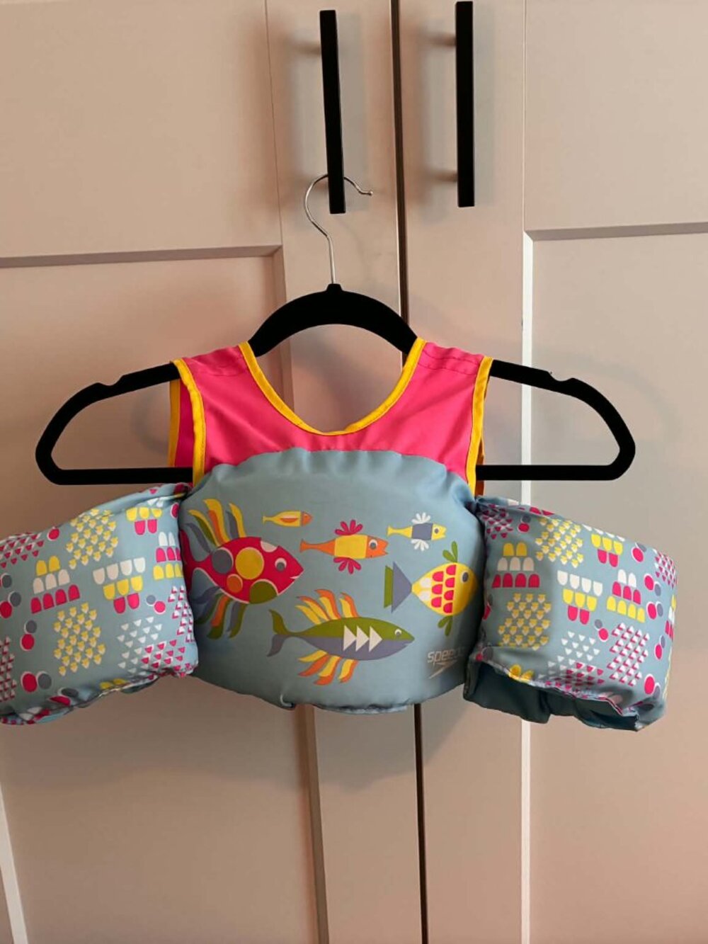 Speedo Kids Splash Jammer Life Vest - Fish Print (30-50 lbs)